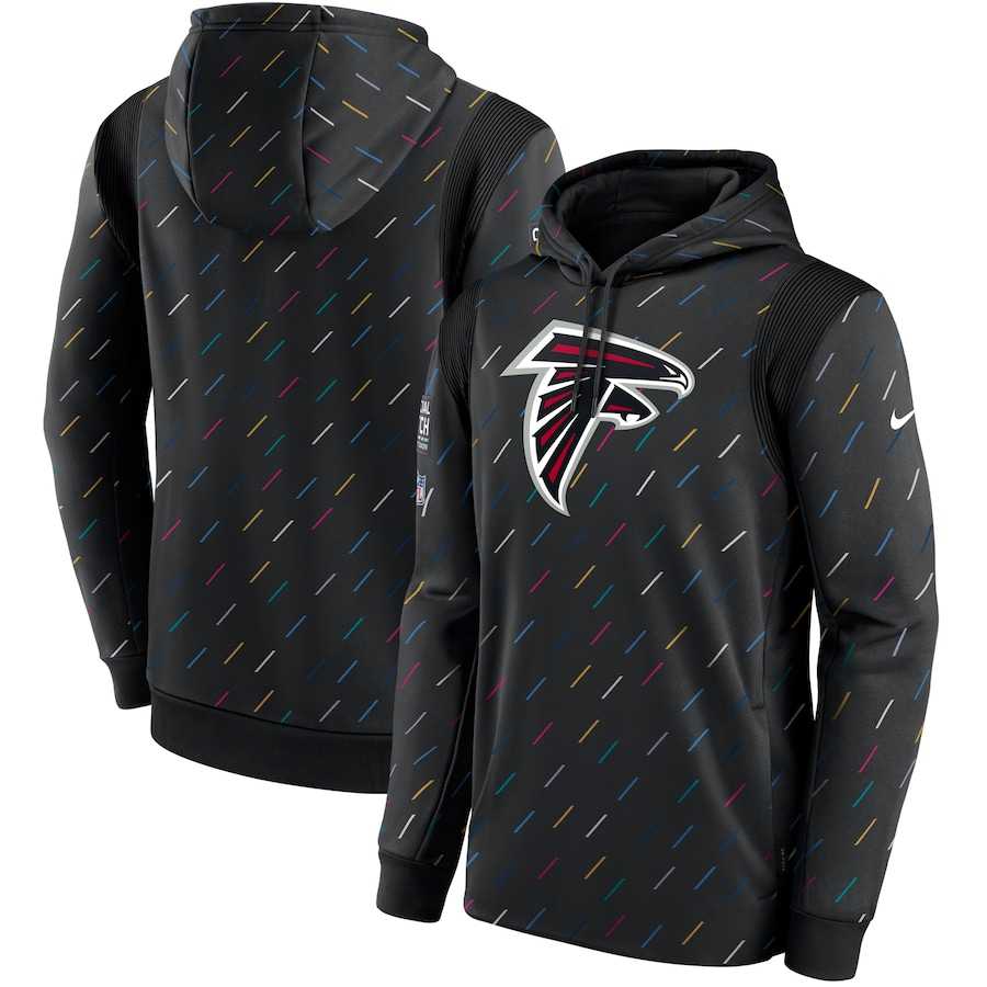 Men's Atlanta Falcons Nike Charcoal 2021 NFL Crucial Catch Therma Pullover Hoodie,We sell and wholesale Men's Atlanta Falcons Nike Charcoal 2021 NFL Crucial Catch Therma Pullover Hoodie on line form chian!